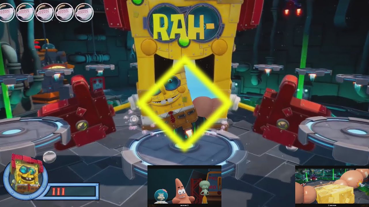(Spongebob BFBB Rehydrated) I'll Repair You Baby! - Sparta Nemesis Remix REHYDRATED
