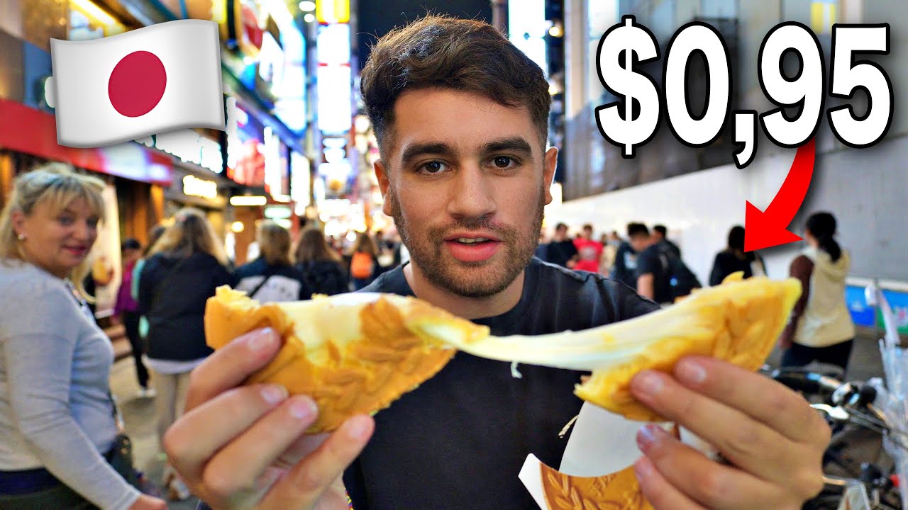 Asi es LA COMIDA CALLEJERA en Japón! 🇯🇵 ... | Osaka, Japón #7