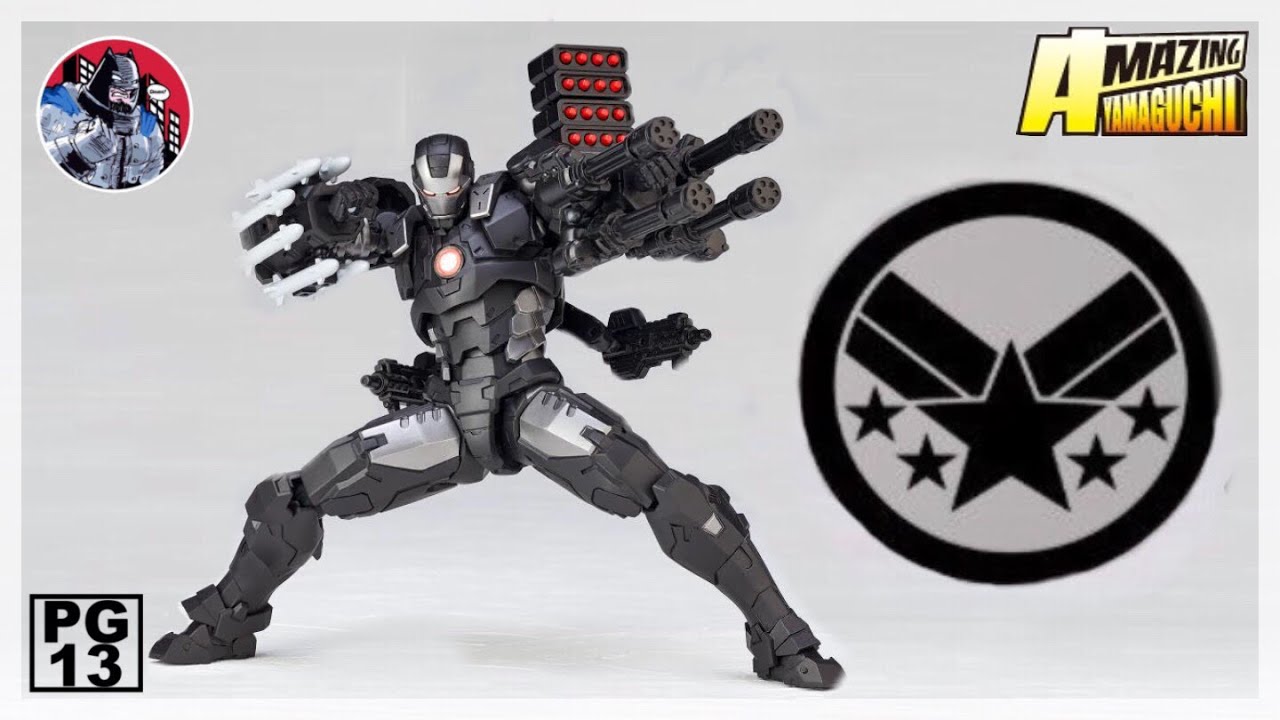 Revoltech | WAR MACHINE: Avengers | Amazing Yamaguchi 016 | Review en Español