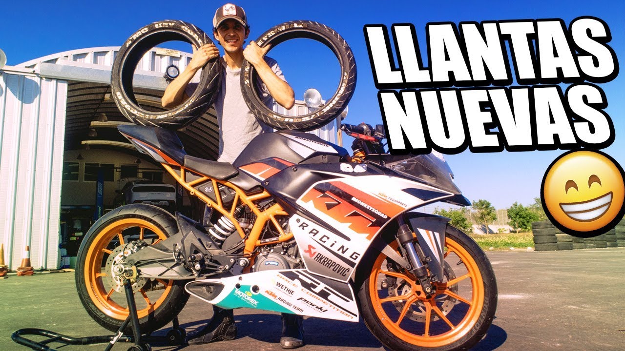 Le cambiamos las llantas a mi KTM RC390 | EP.3
