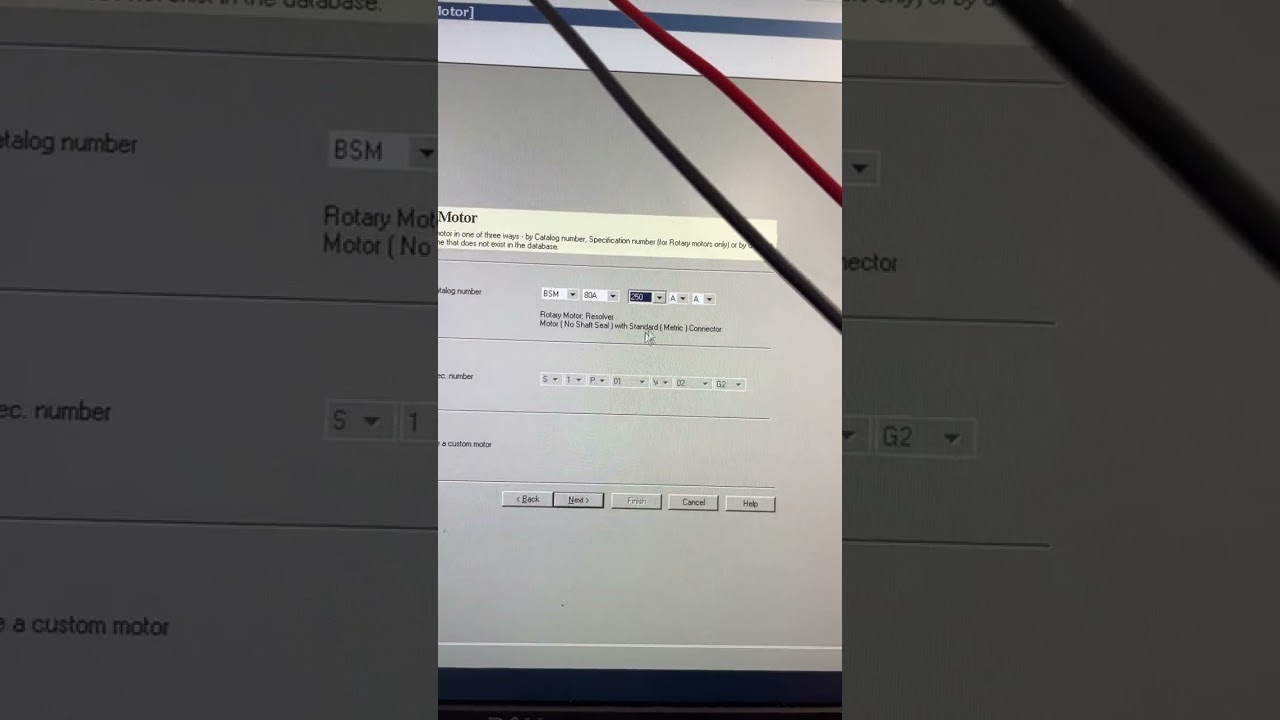 Test y programación de VDF baldor flex drive con servomotor 