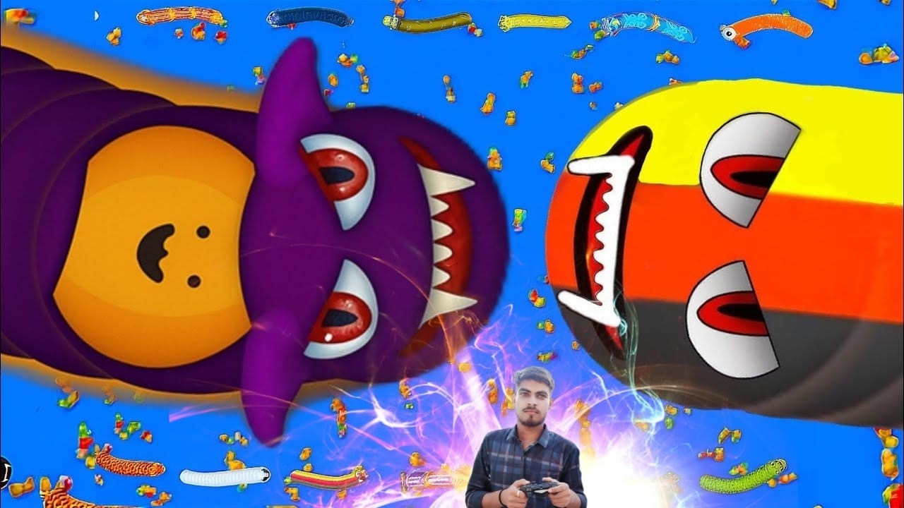 NEW 2026 WORM ZONE.IO GOOGLE SNAKE AND HITTING 3K SUBS! 🐍 Ep 40 #wormate #shortsfeed