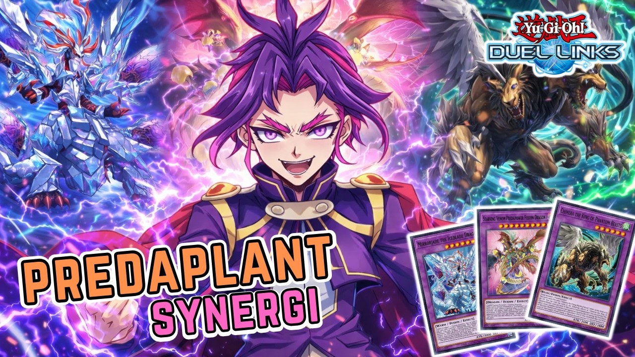 ANOMALI HARAM! Branded Predaplant Chimera Jadi 1 DECK - Duel Links!