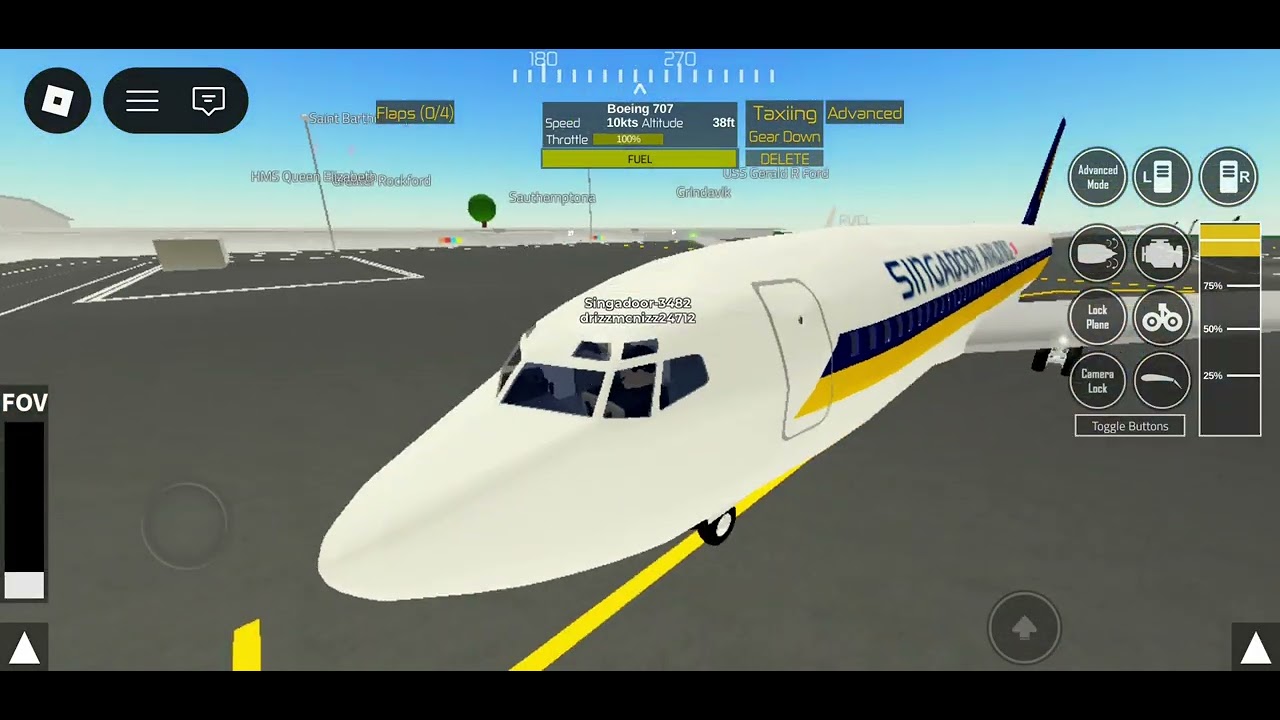flying to planes