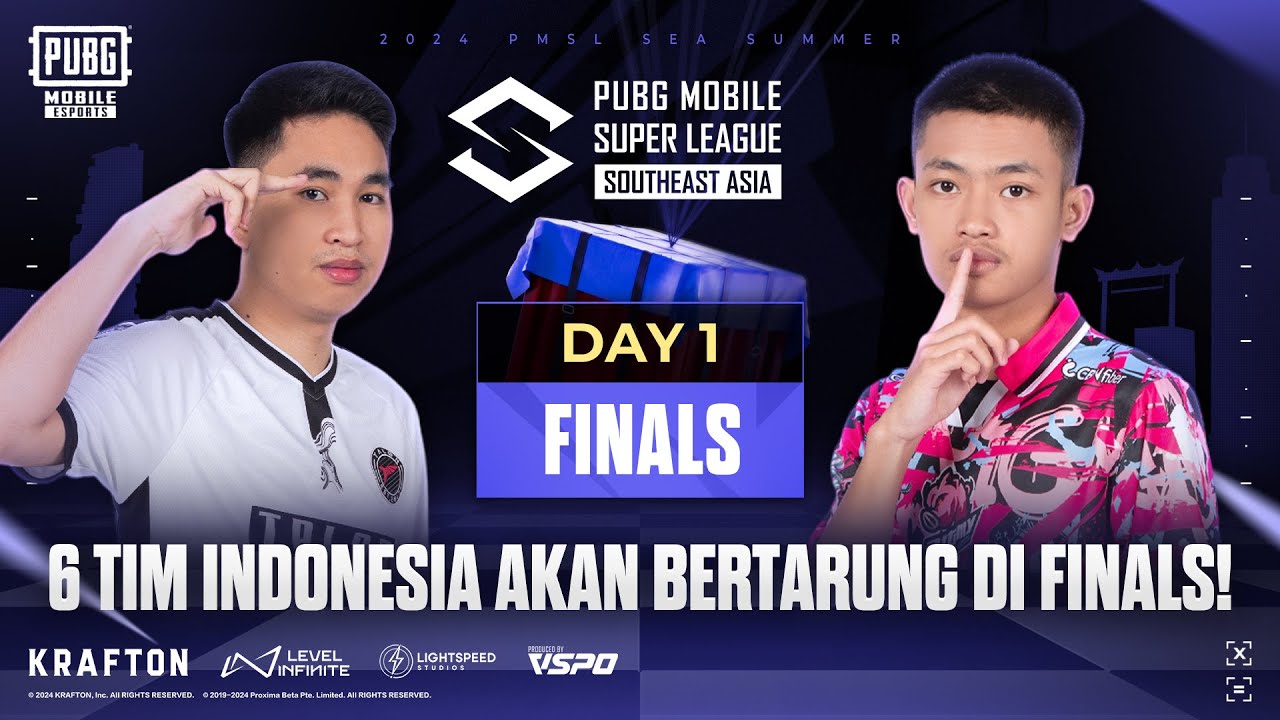 [ID] 2024 PMSL SEA GFD1 | Summer | 6 TIM INDONESIA AKAN BERTARUNG DI FINALS!
