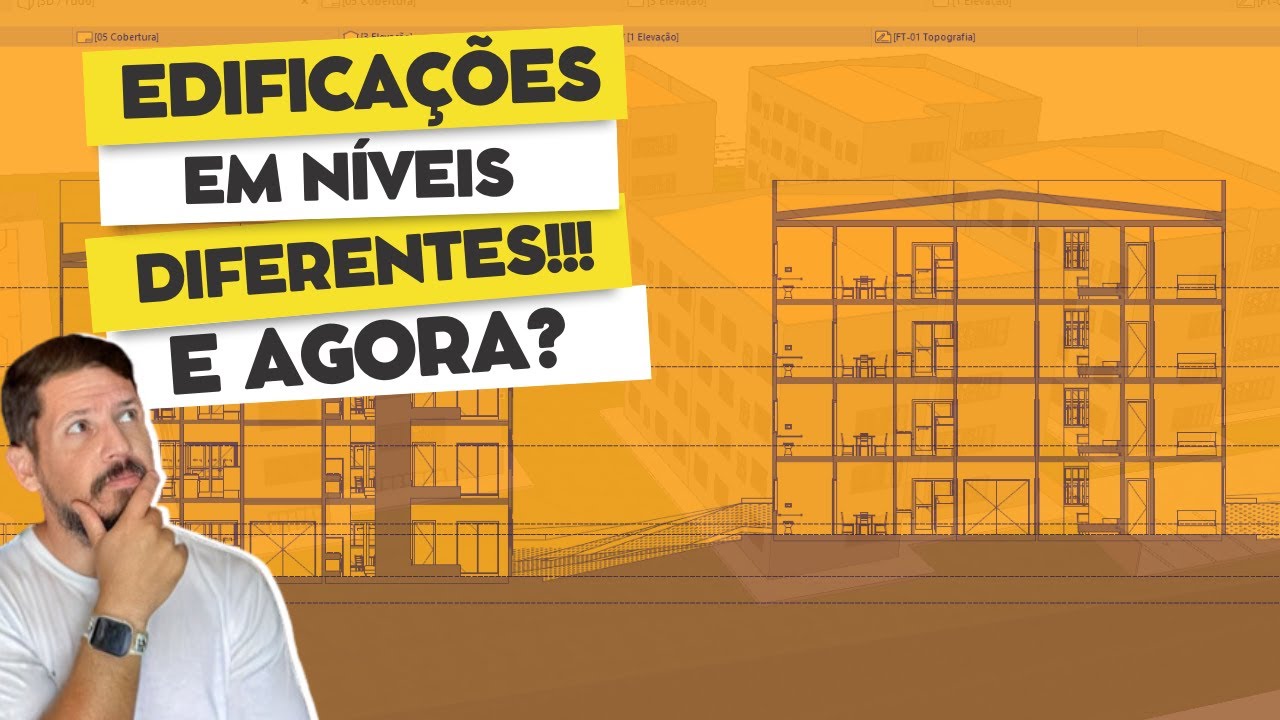 Edifícios em níveis diferentes | Archicad -