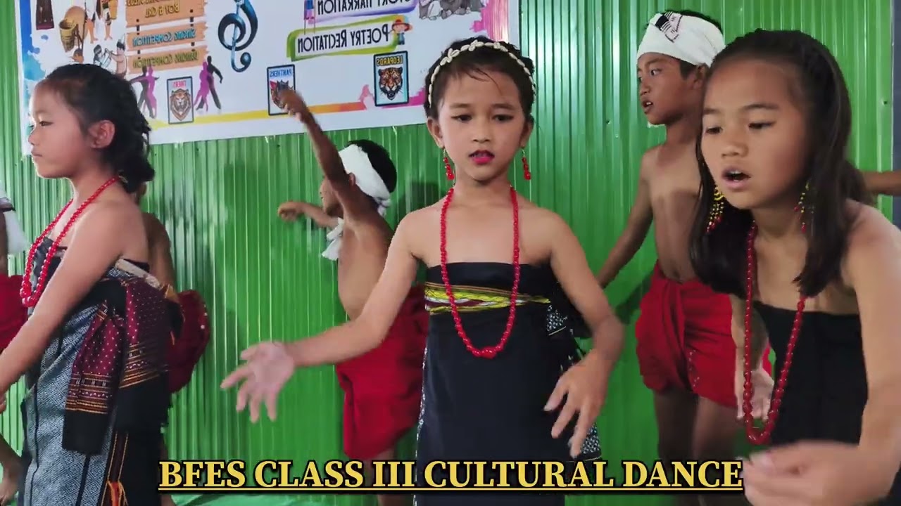 BFES CULTURAL FEST - Class III Thadou-Kuki Cultural Dance 