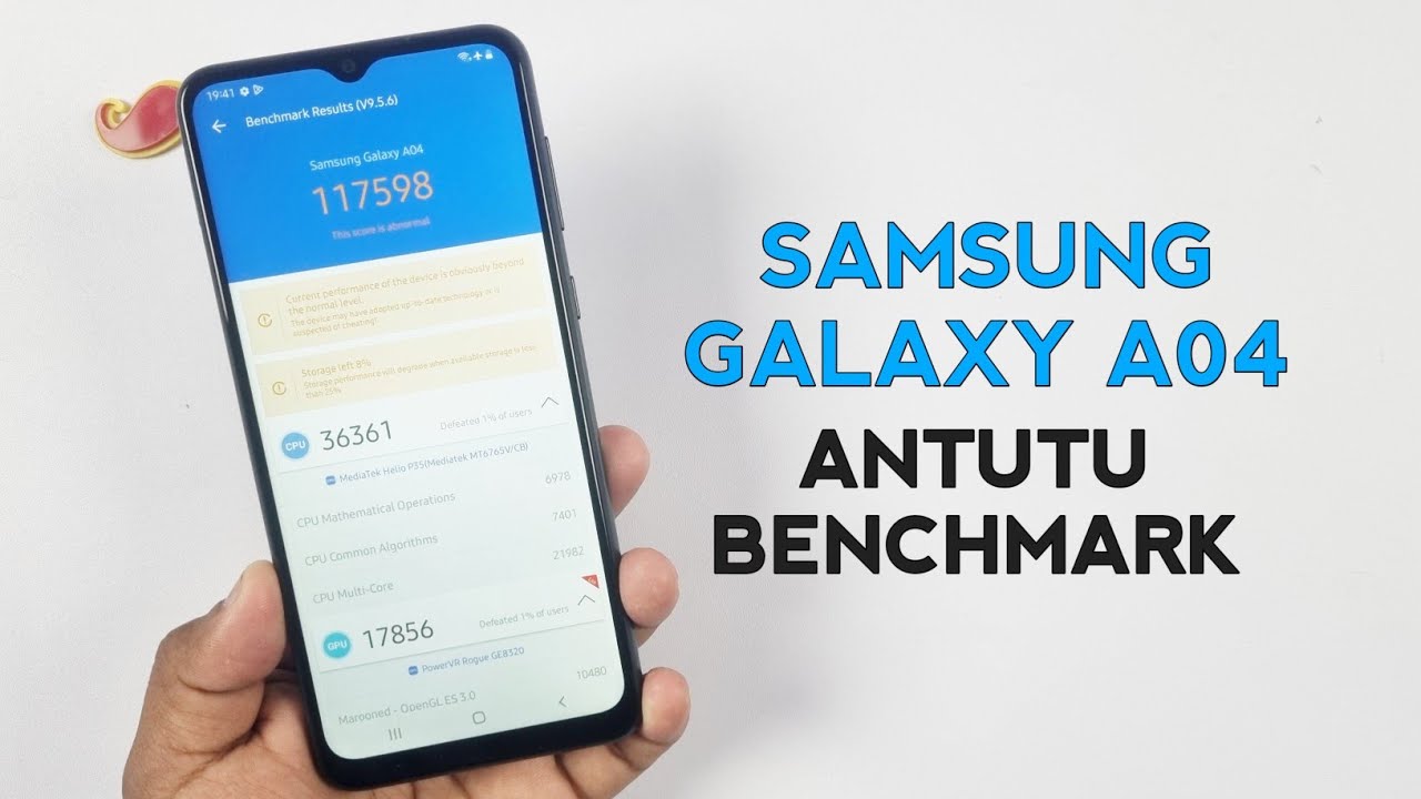 Samsung Galaxy A04 Antutu Benchmark Score Test | Antutu Benchmark Test
