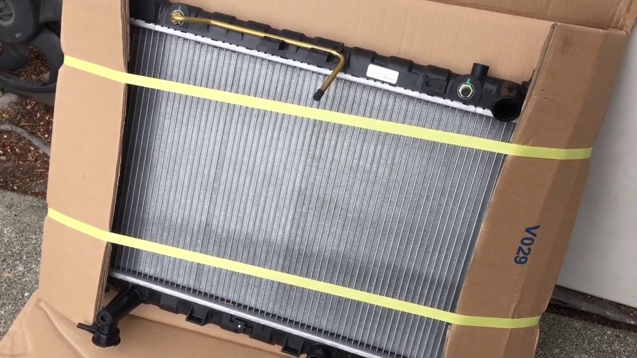 How to replace Radiator on your 01-07 Hyundai Santa Fe