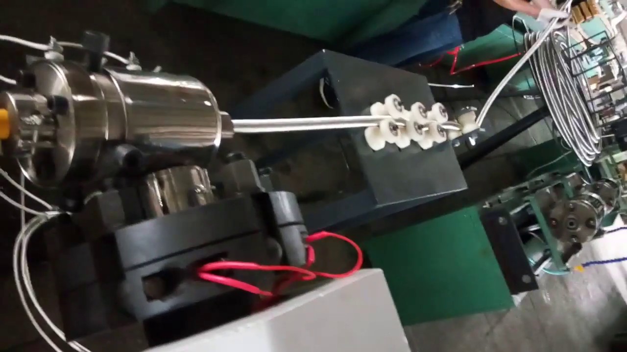PVC Coating Machine for stainless steel flexible corrugated hose