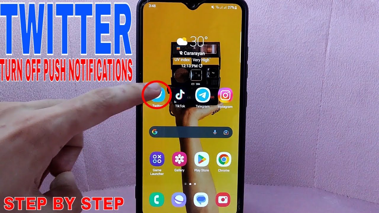 ✅  How To Turn Off Push Notifications On Twitter 🔴