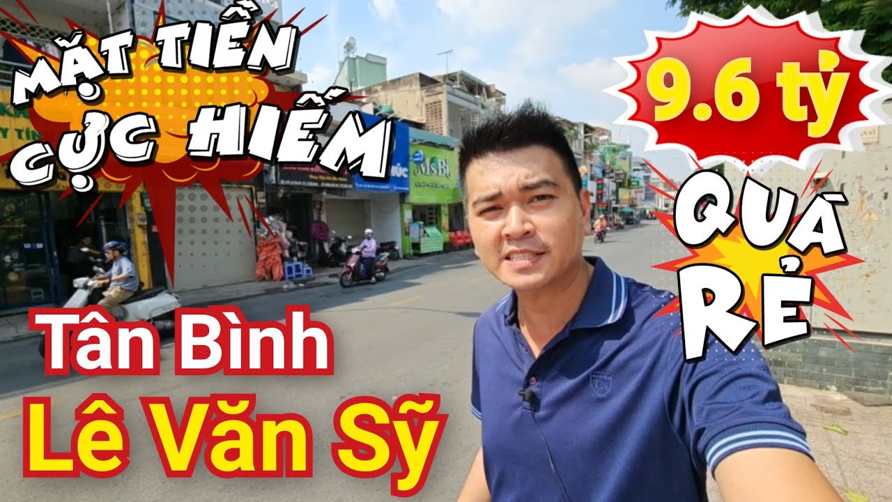 9.6 tỷ, Nhà Mặt Tiền Lê Văn Sỹ 5 tầng giá rẻ, 37m2, khu sầm uất