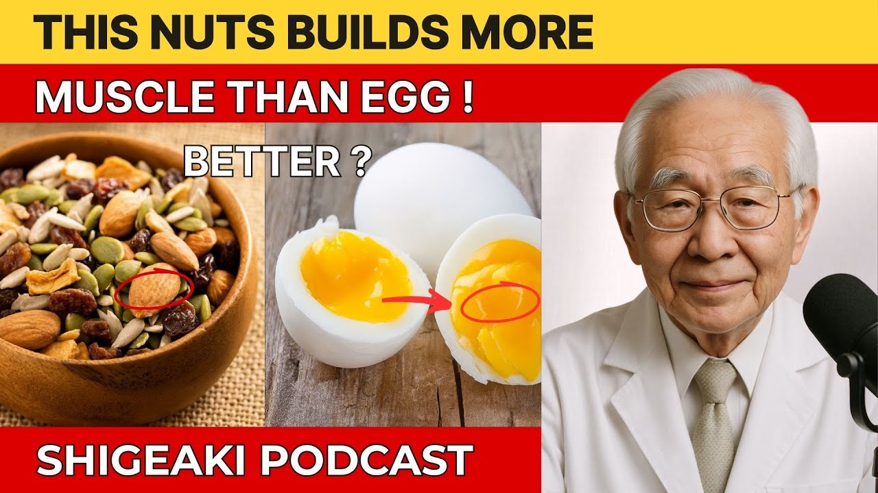 Japan's Oldest Doctor: Eat THIS Nut to Rebuild Muscles Like You’re 40 Again!
