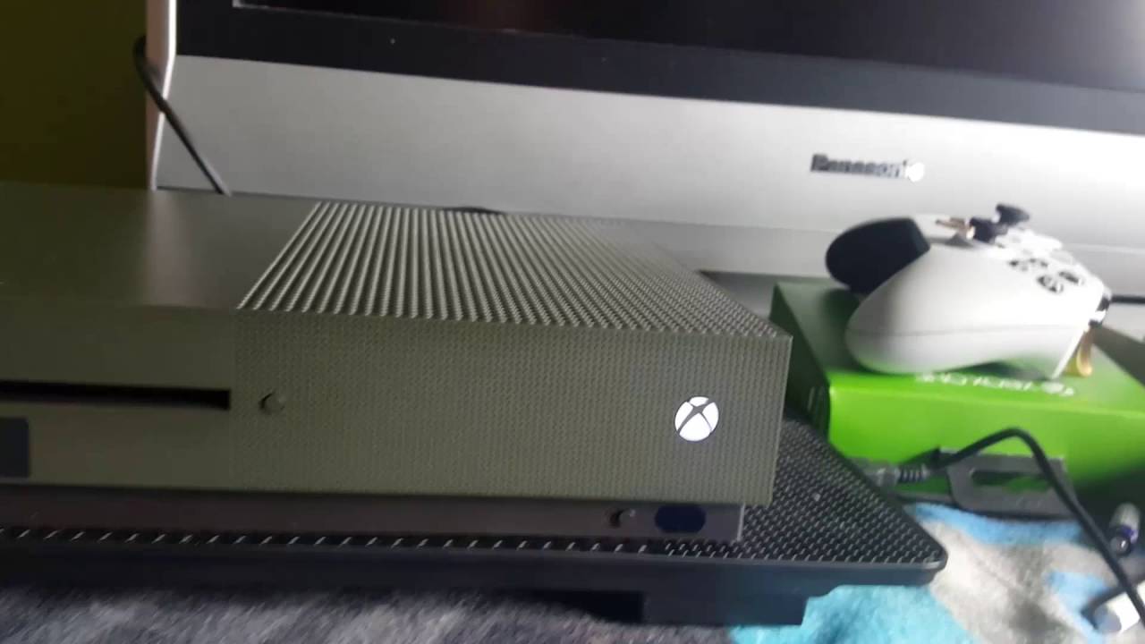 Распаковка Battlefield 1 Xbox One S [Military Green]