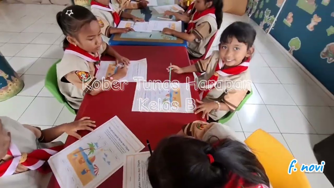 Kelas B~ tebak kata. #MenunjukkanMinatDalamMengenalHuruf-huruf