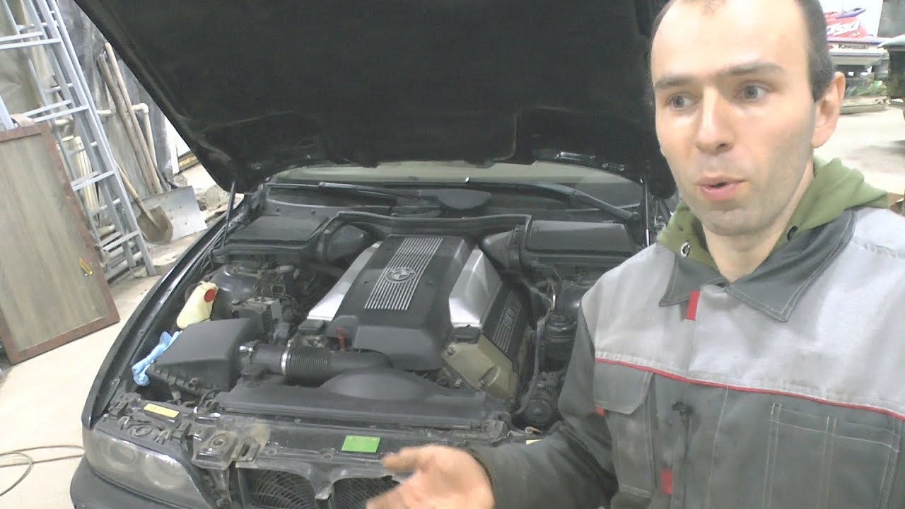 Бмв Е39 540.Ремонт двигателя М62 4.4