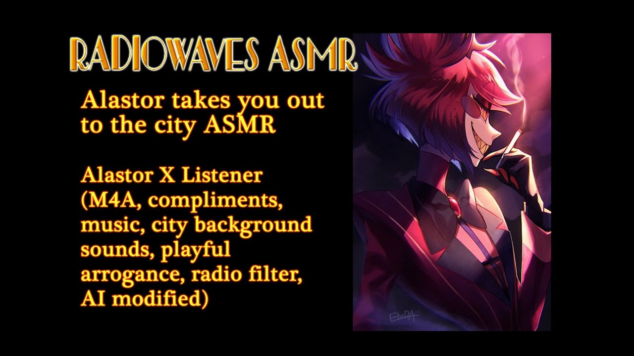 Alastor takes you out to the city roleplay ASMR Chapter 4 (multi-language subtitles)