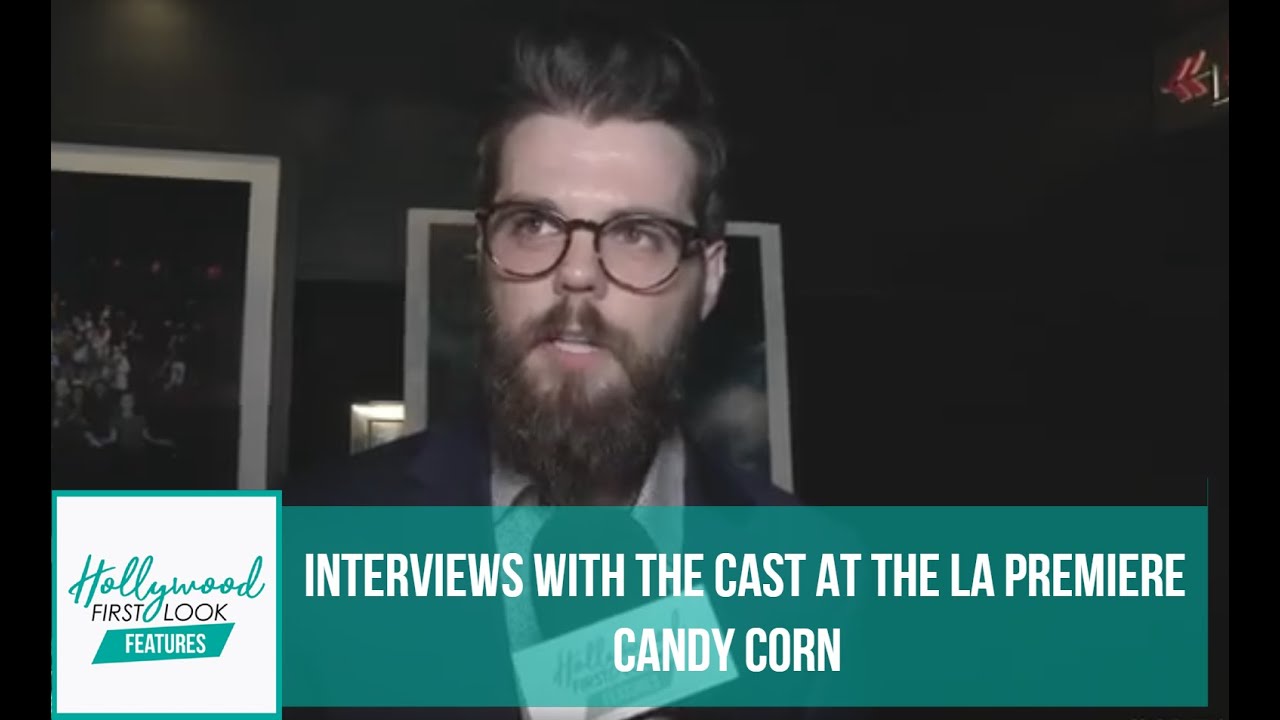 CANDY CORN (2019) | Interviews with the cast at the LA Premiere with RICK HONG