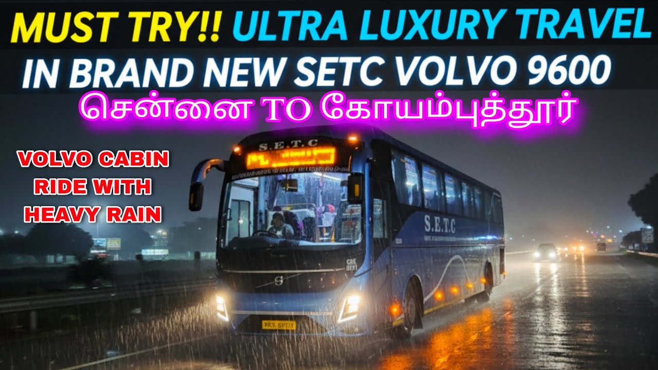 💢 HOW IS SETC VOLVO AFTER 1 MONTH FROM LAUNCH 🔥 KCBT TO CBE 😍 