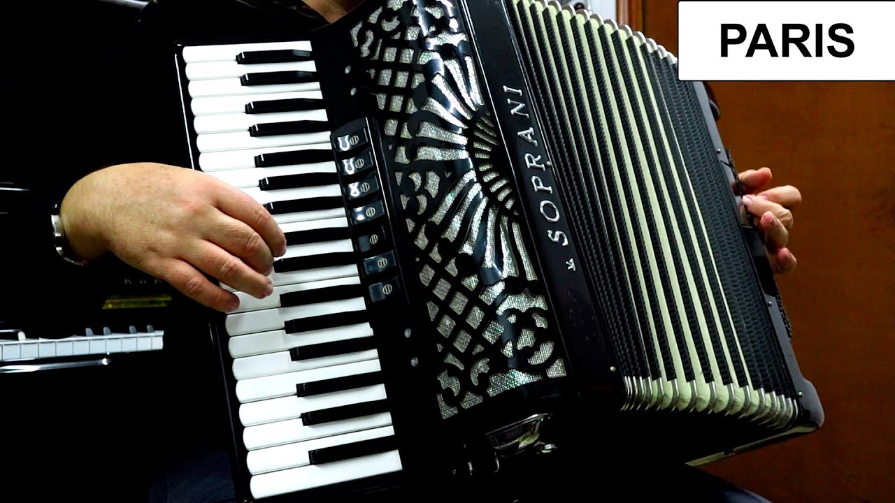 PARIS - ACCORDION POPULAR SONGS