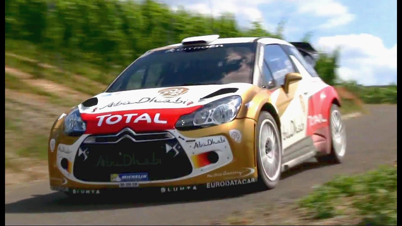 Dani Sordo Test Germany 2013 - Citroën DS3 WRC