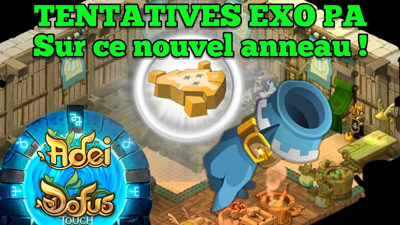 100 TENTATIVES EXO PA sur ce nouvel anneau ! (DOFUS Touch)
