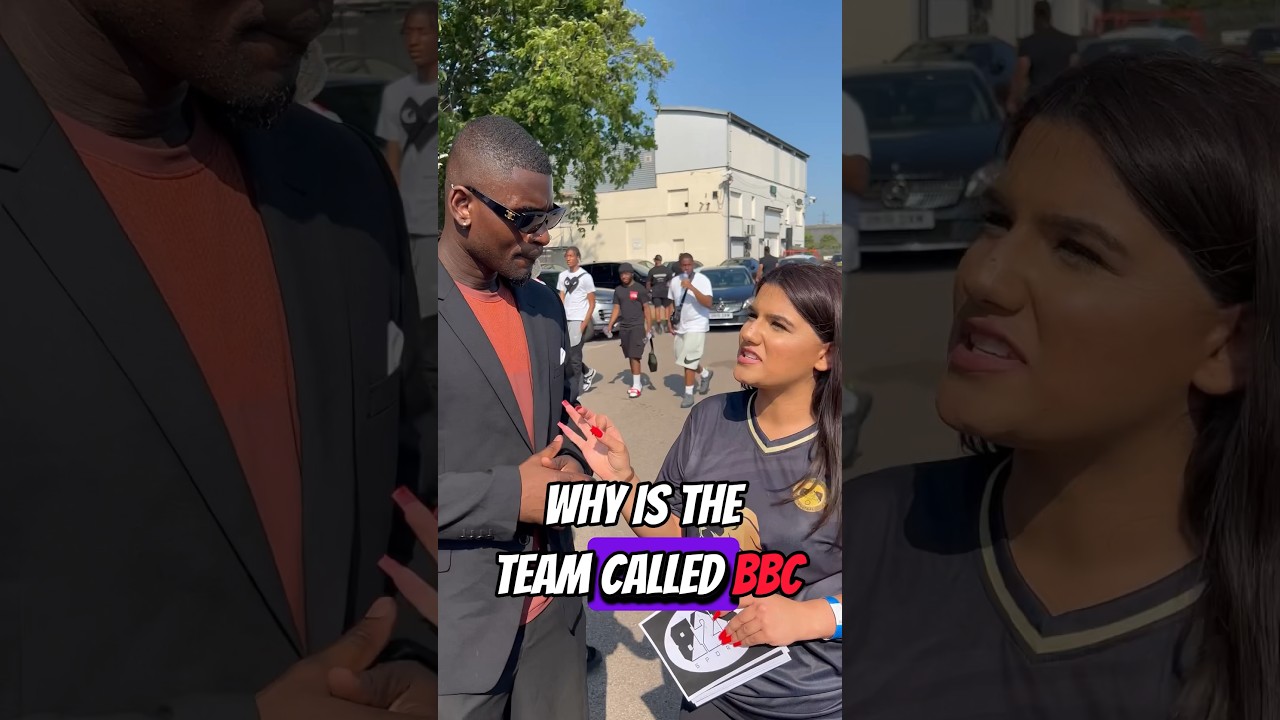 DAMI HOPE WHATS BBC STAND FOR?! 🏝️😅😎 #shorts #sport #football #loveisland #comedy #soccer #dami