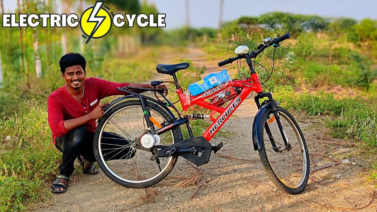 How to Make Powerful Electric Cycle | இனி பெட்ரோல் தேவை இல்லை! | 25 Km Mileage