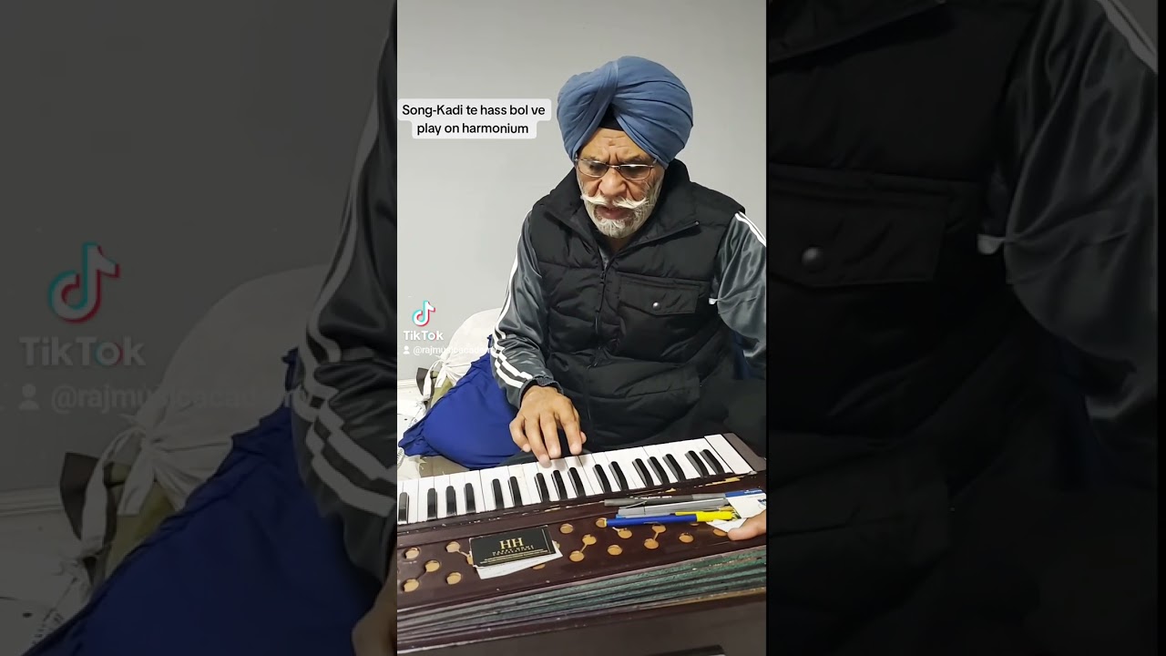 how to play on harmonium song-kadi te hass bol ve