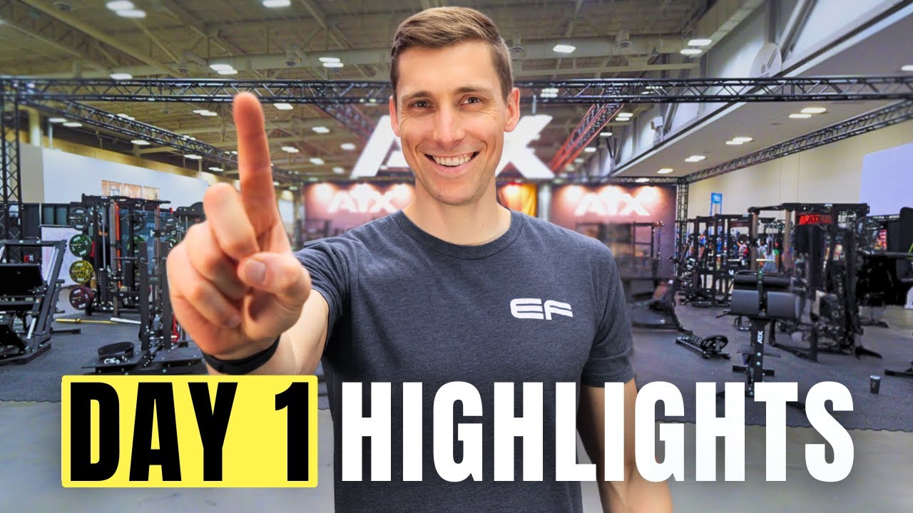 The Most In-Depth Home Gym Con 2025 Walkthrough - Day 1 Recap (Full Booth Tours + Interviews)