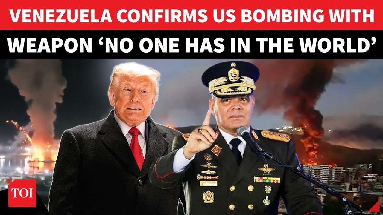 US Tests ‘Secret’ Weapon In Venezuela: Maduro Aide's Bombshell | ‘Systematic BOMBING Assisted By AI’
