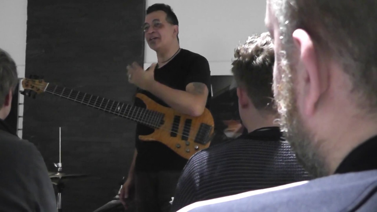JIMMY HASLIP 2017. Bass philosophy and beyond.