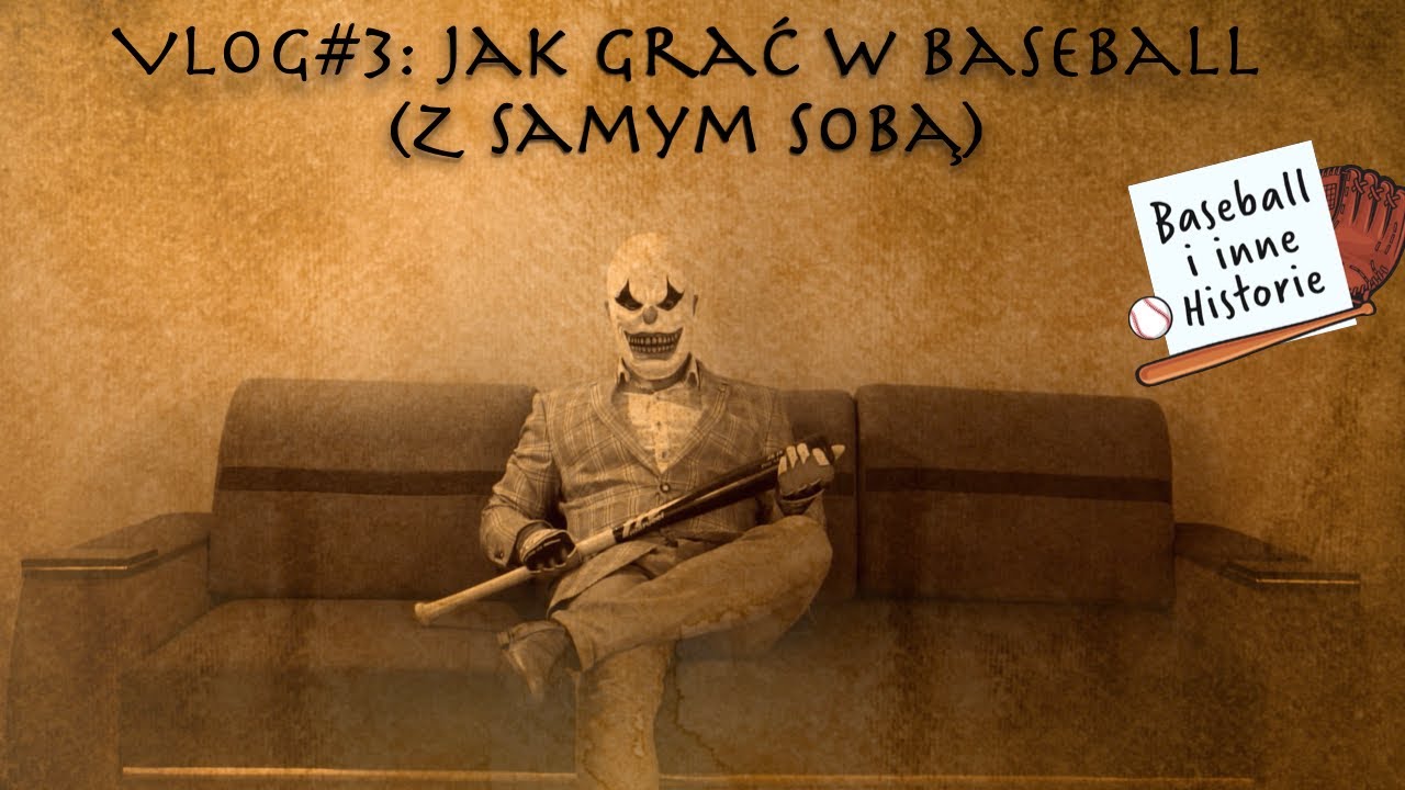 Vlog #3: Jak grać w baseball (z samym sobą)