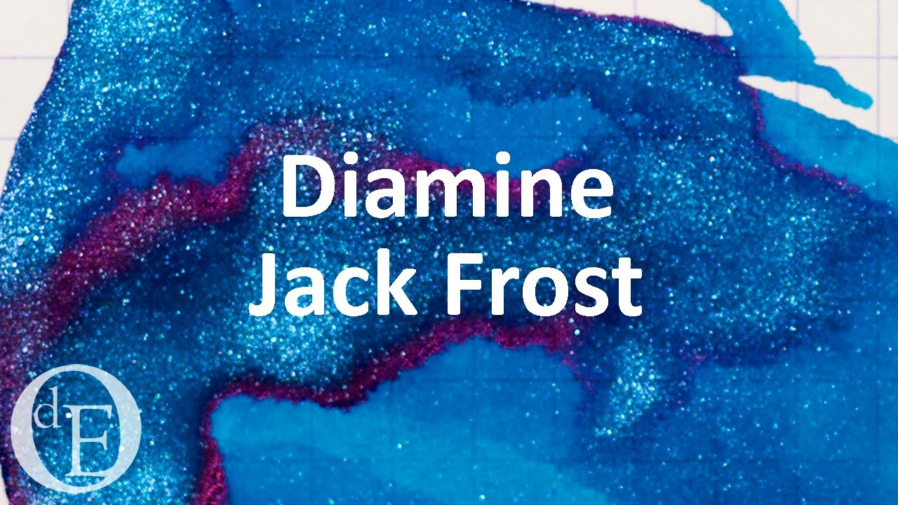 Diamine Inkvent Calendar 2019 - Day 14 - Jack Frost