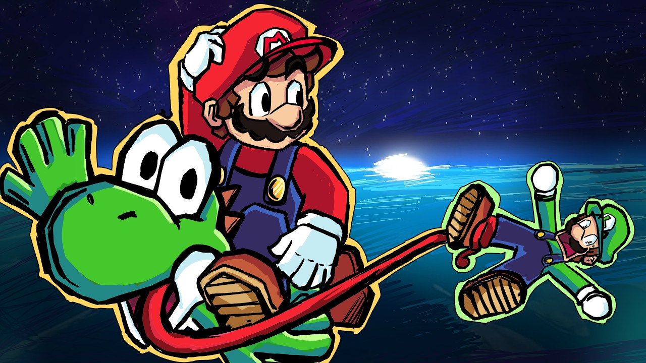 Mario Galaxy pero es MULTIJUGADOR!