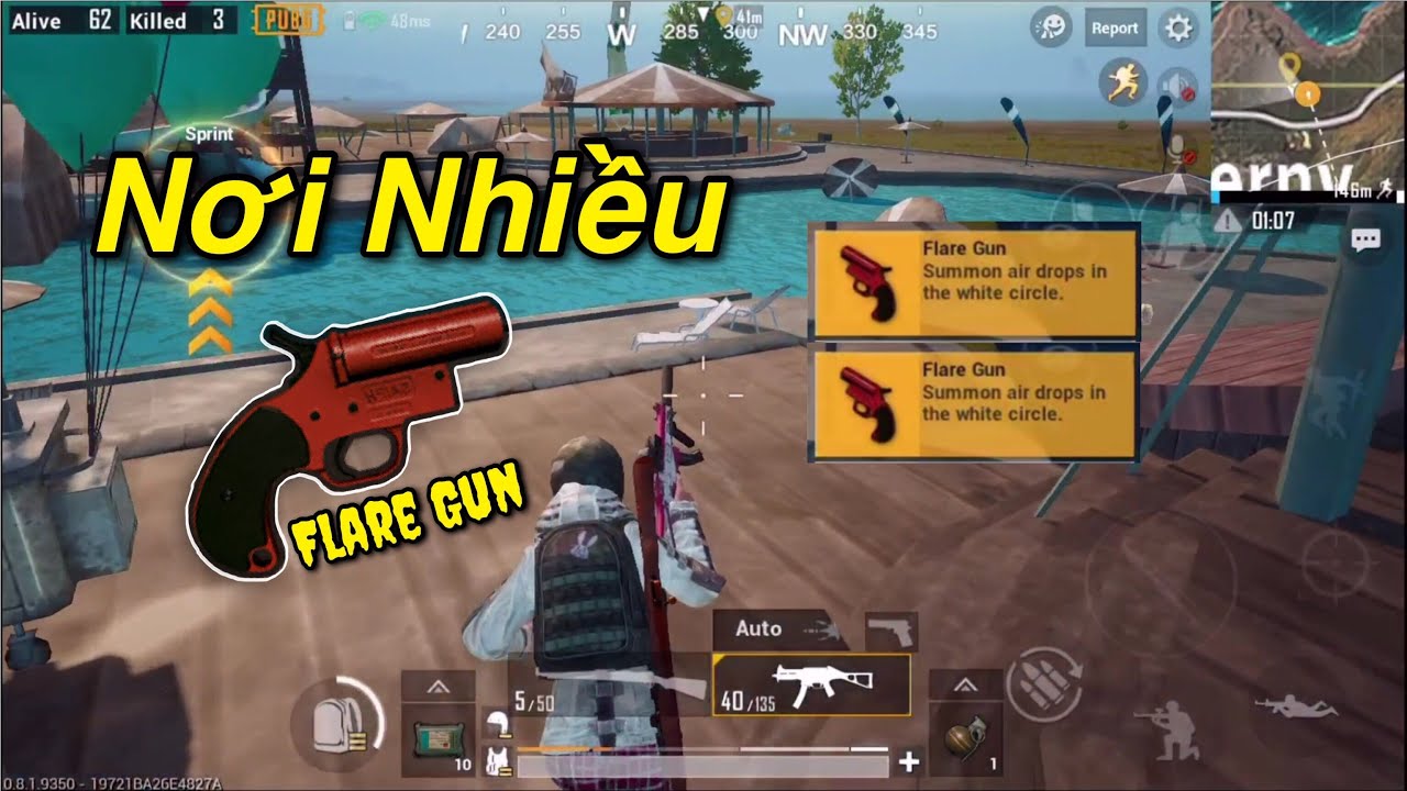 PUBG Mobile | Công Viên Nước Nơi Luôn Có Flare Gun và Cực Giàu Bạn Nên Biết √
