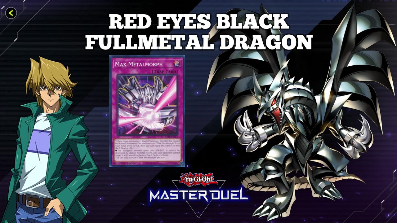 Pure Red Eyes Fullmetal Dragon feat. Metalmorph- Tips and Strategies | (Yu-Gi-Oh Master Duel)