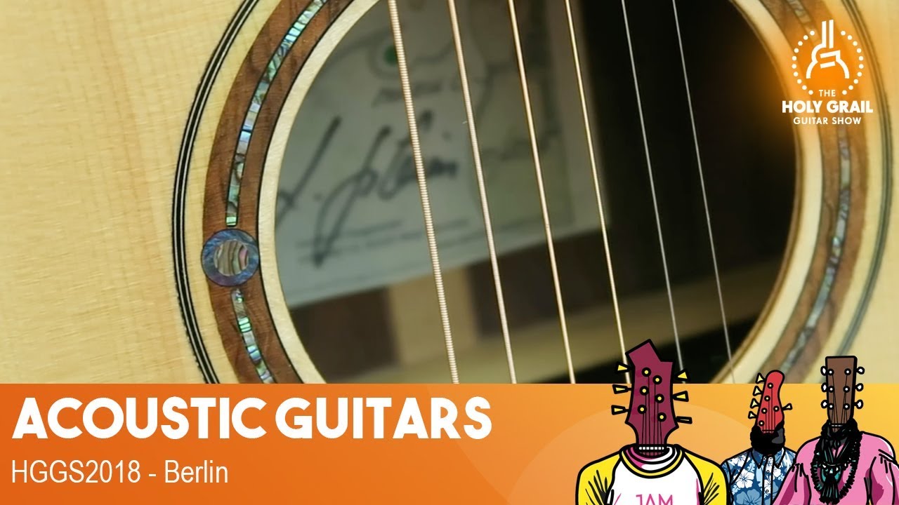 Acoustic Guitars at the Holy Grail Guitar Show 2018
