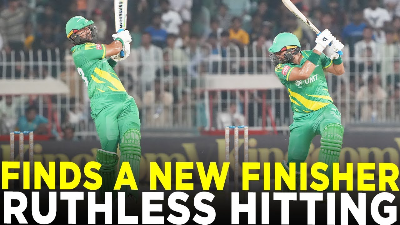 Pakistan Gets a New Finisher Abdul Samad | Markhors vs Panthers | M 1 | Champions Cup 2024 | M9A1K