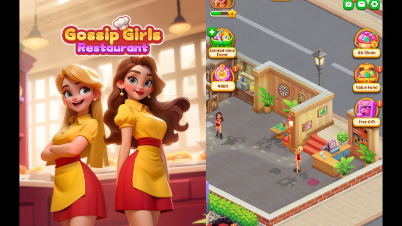 Gossip Girls Restaurant-Merge | Level 5 - 6  Part 3  
