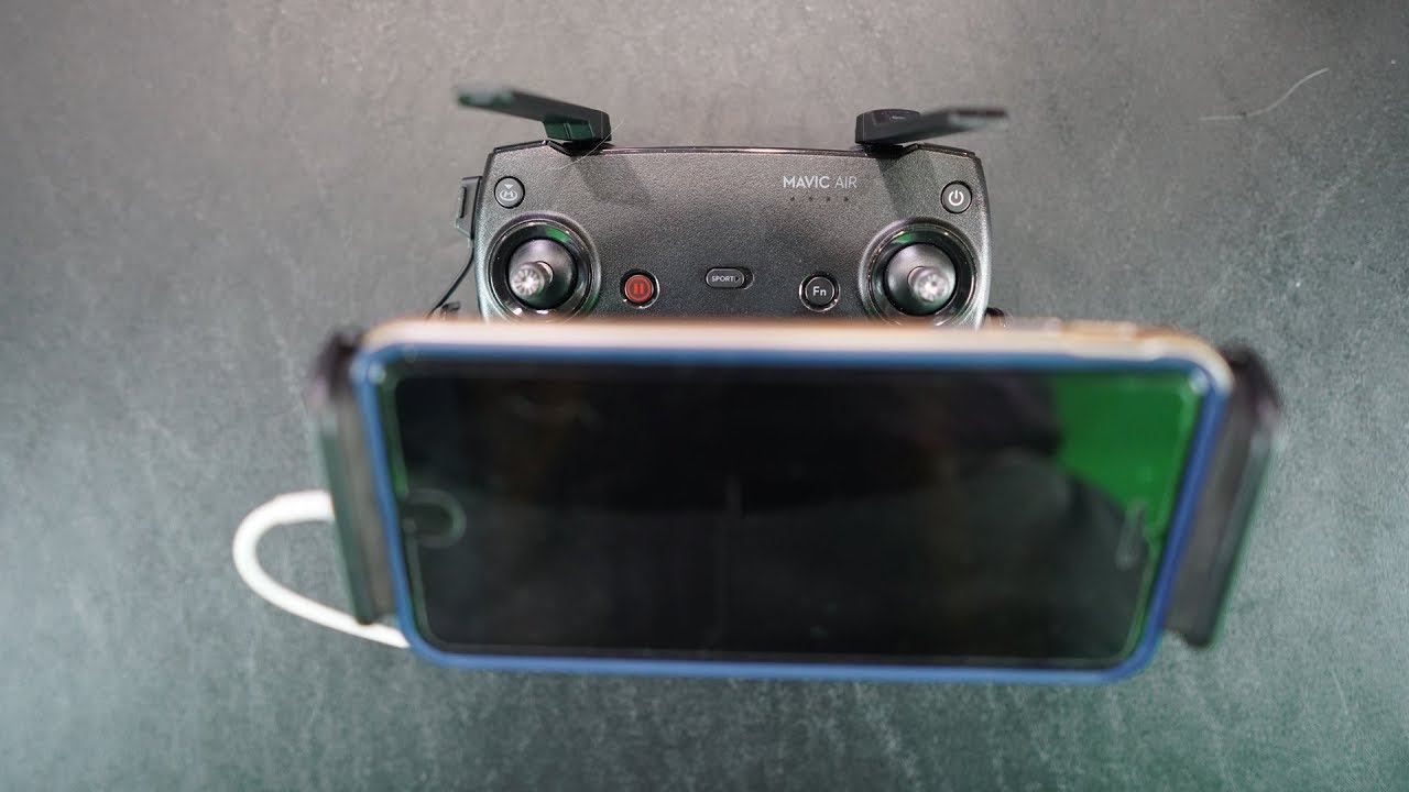 Mavic Air Smartphone Holder Installation