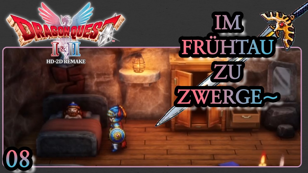 ZWERGE sind auch nur GROßE FEEN  - Dragon Quest I 08
