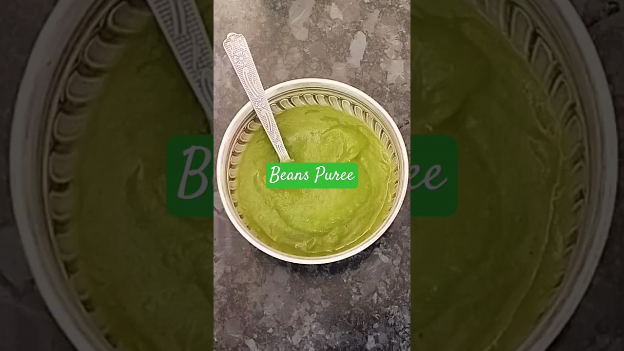 Healthy Baby food Beans Puree #shorts
