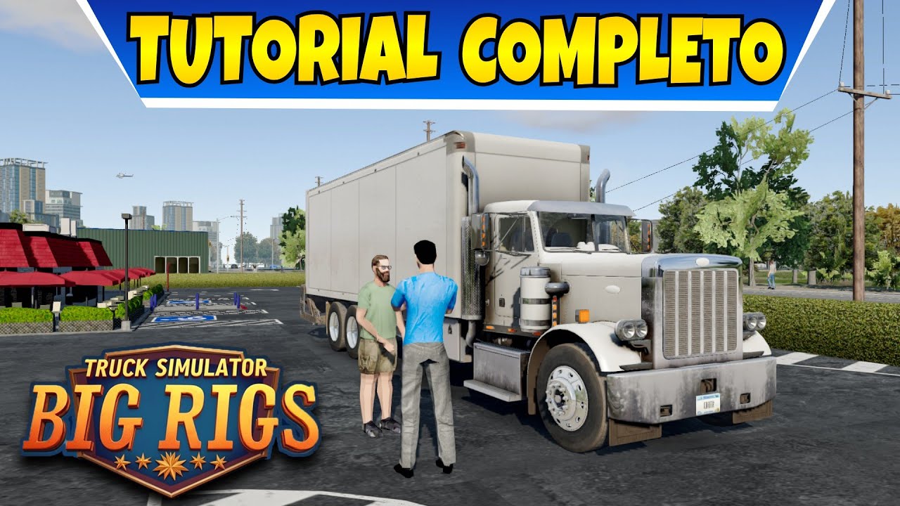 COMO SE JUEGA TRUCK BIG RIGS - Dormir, Lavados, Botones, Skins y Mas