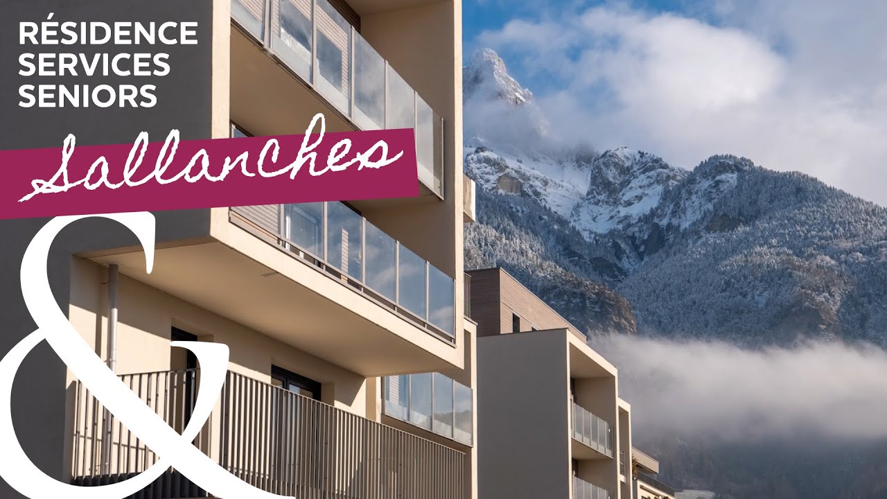 RÉSIDENCE SENIORS À SALLANCHES (74) - Vivre libre dans un environnement au pied du Mont-Blanc