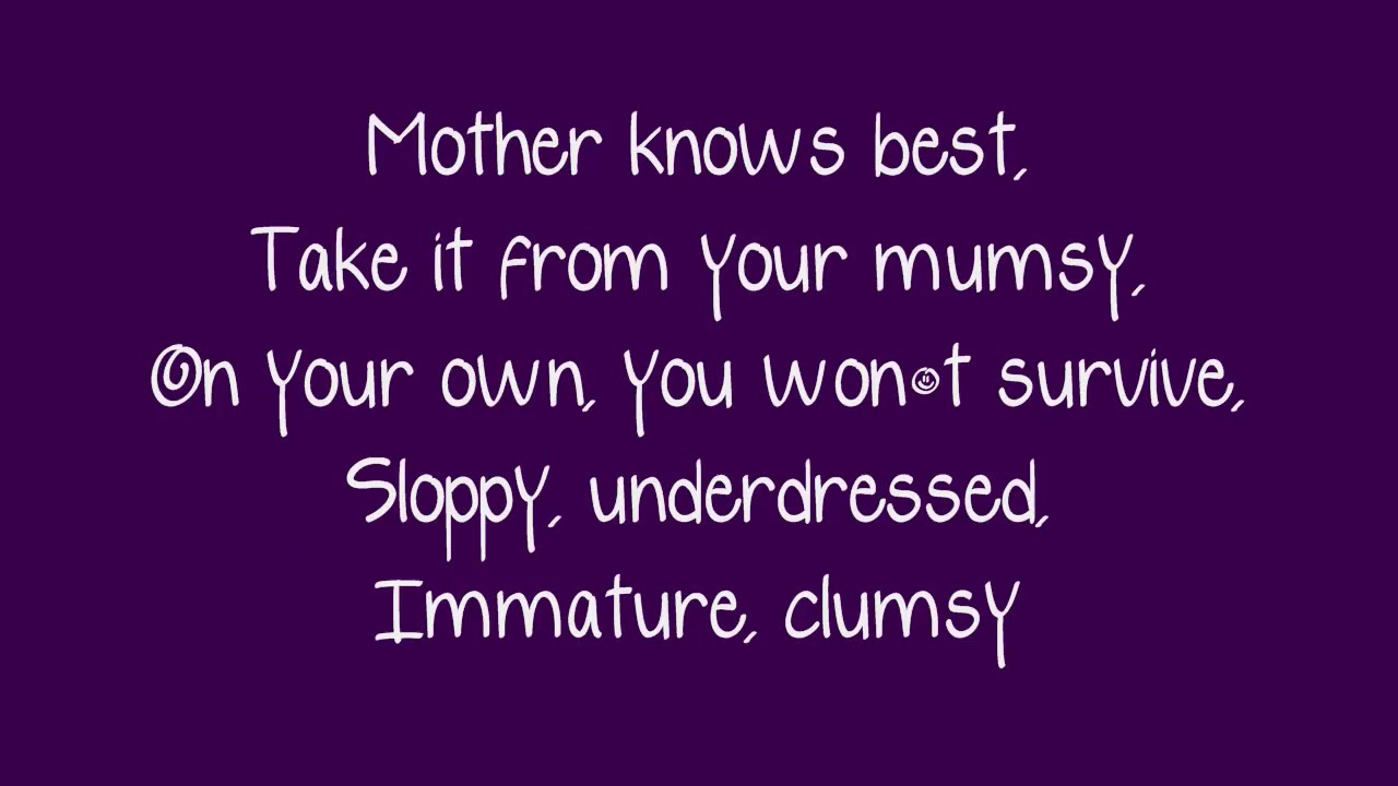♫ Tangled   'Mother Knows Best' Lyrics ♫