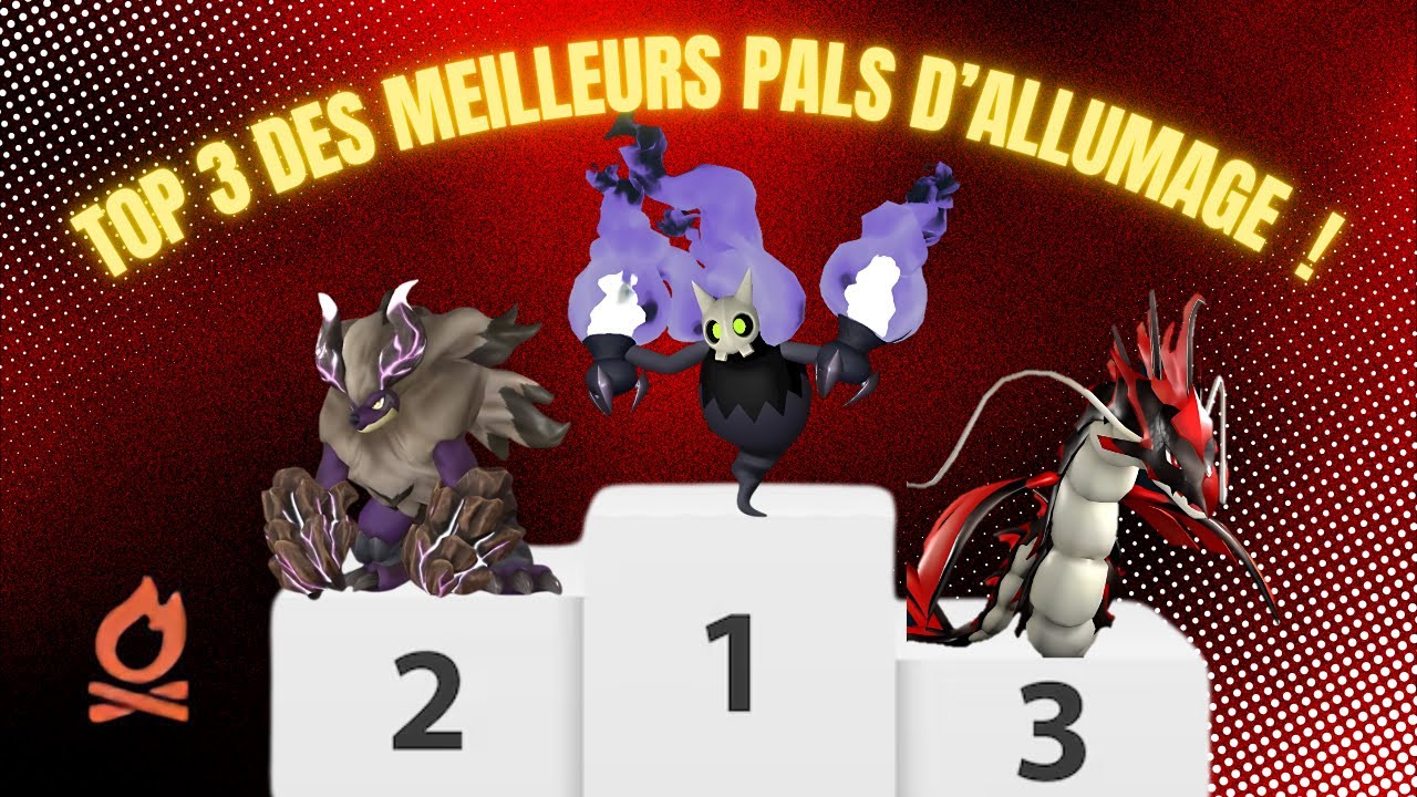 PALWORLD : MON TOP 3 DES MEILLEURS PALS D'ALLUMAGE !!