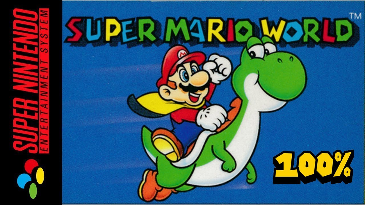[Longplay] SNES - Super Mario World [100%] (4K, 60FPS)