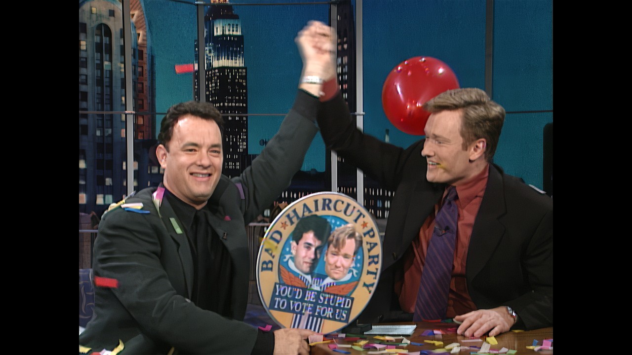 Tom Hanks and Conan Predict Their Future | Late Night with Conan O&rsquo;Brien