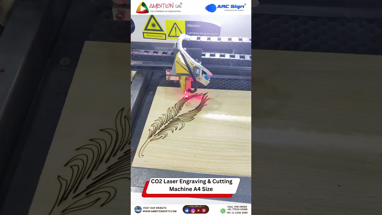 New Updated CO2 Laser Cutting Machine | Laser Machine For Cutting & Engraving | New Business Ideas